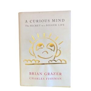 ✨A CURIOUS MIND THE SECRET TO A BIGGER LIFE HARDCOVER BOOK✨